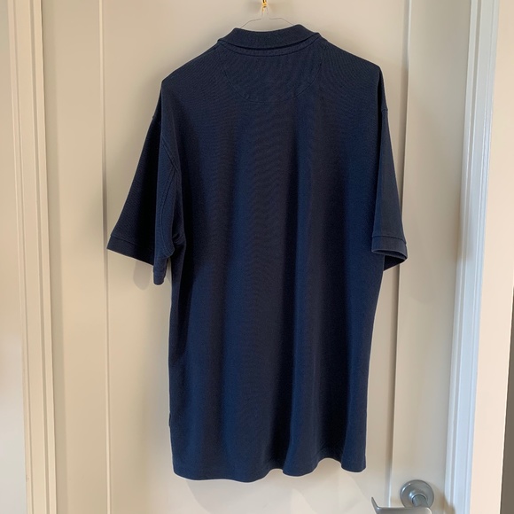 The Orvis Signature Polo in blue & army green - Picture 6 of 6